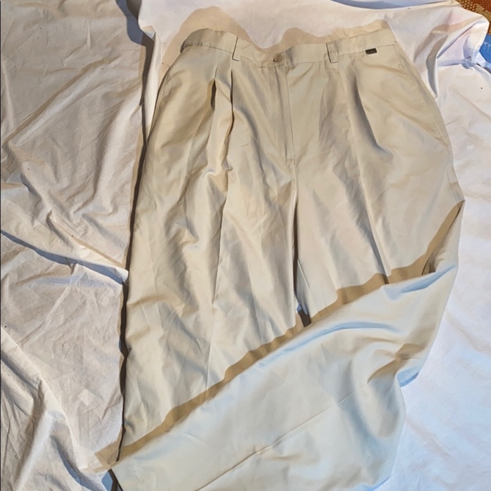 New Liz Claiborne Liz Gold Pants 16 - Picture 2 of 5